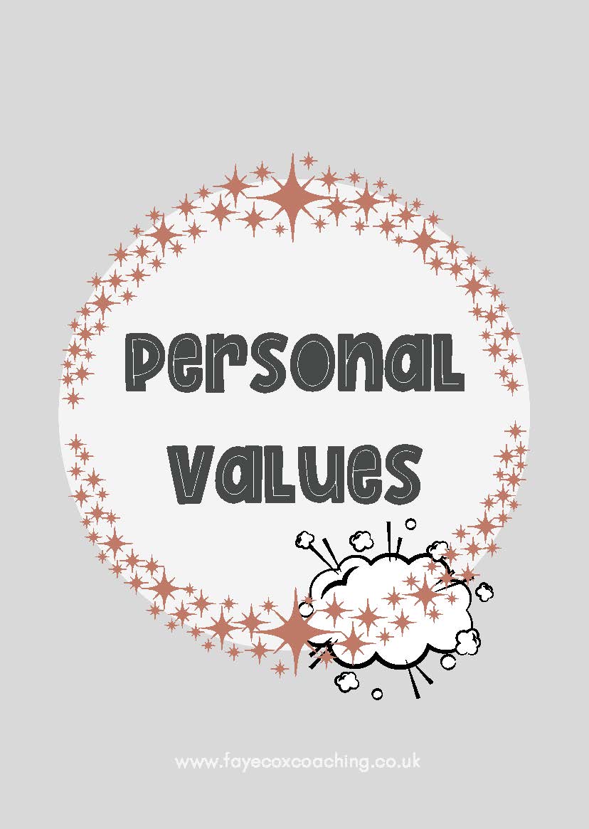 Personal Values Affirmation Cards - Digital Download