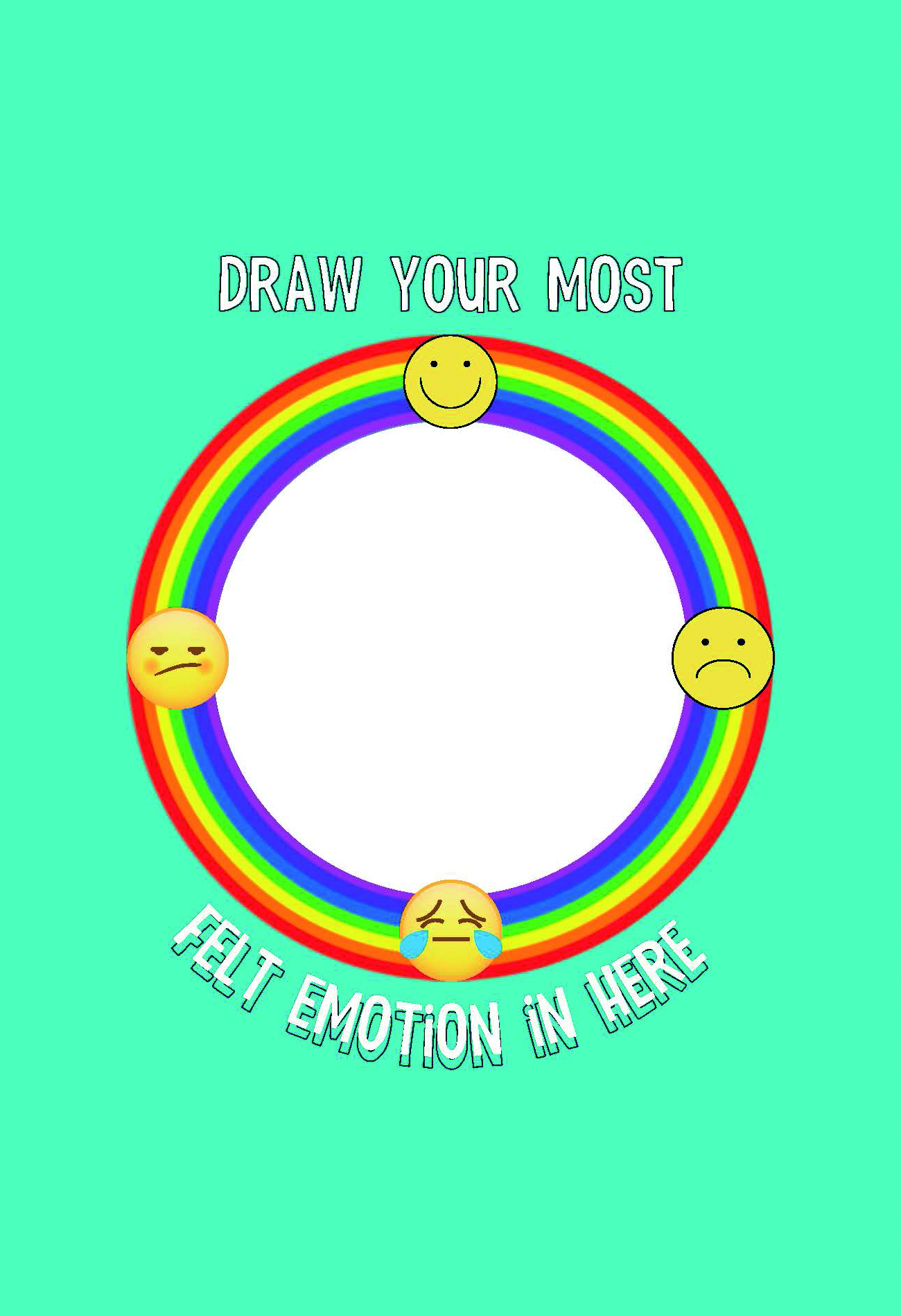 Draw Your Most Felt Emotion 2 - Digital Download