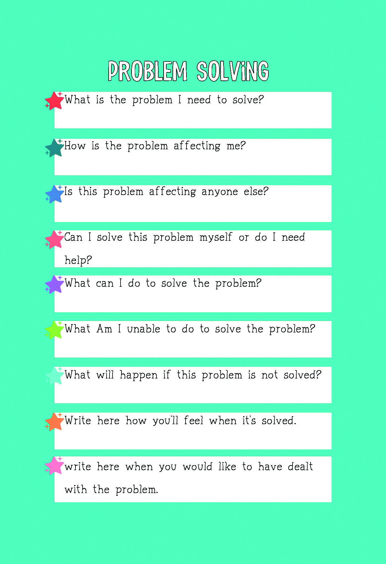 How to Solve a Problem - Digital Download